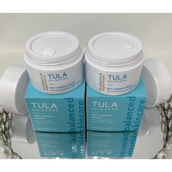 2 NIB-TULA 24/7 Moisture Intense Ultra Hydrating Day & Night Cream 1.48 oz - Picture 3 of 6
